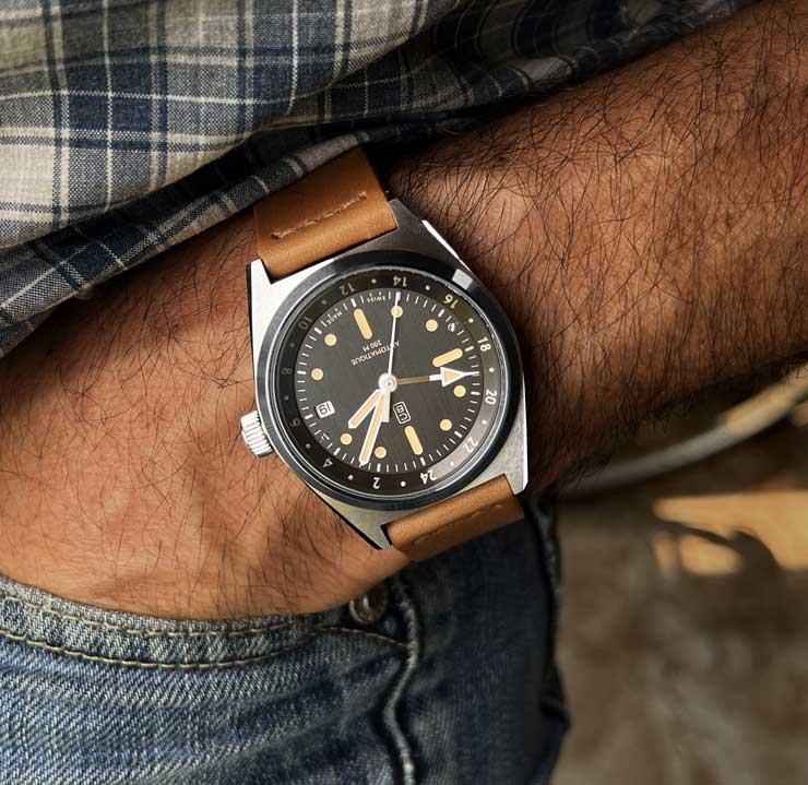 Cedric Bellon Sustainable Tool Watches CB01 GMT.