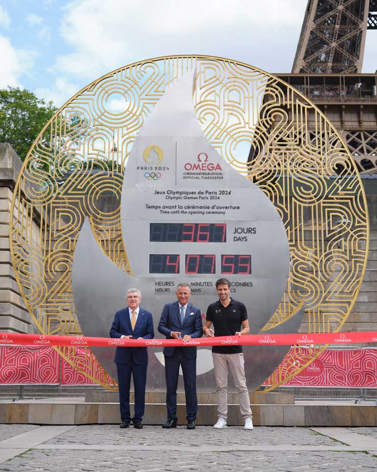 OMEGA Officially Begins The Countdown To The Olympic Games Paris 2024_4_5