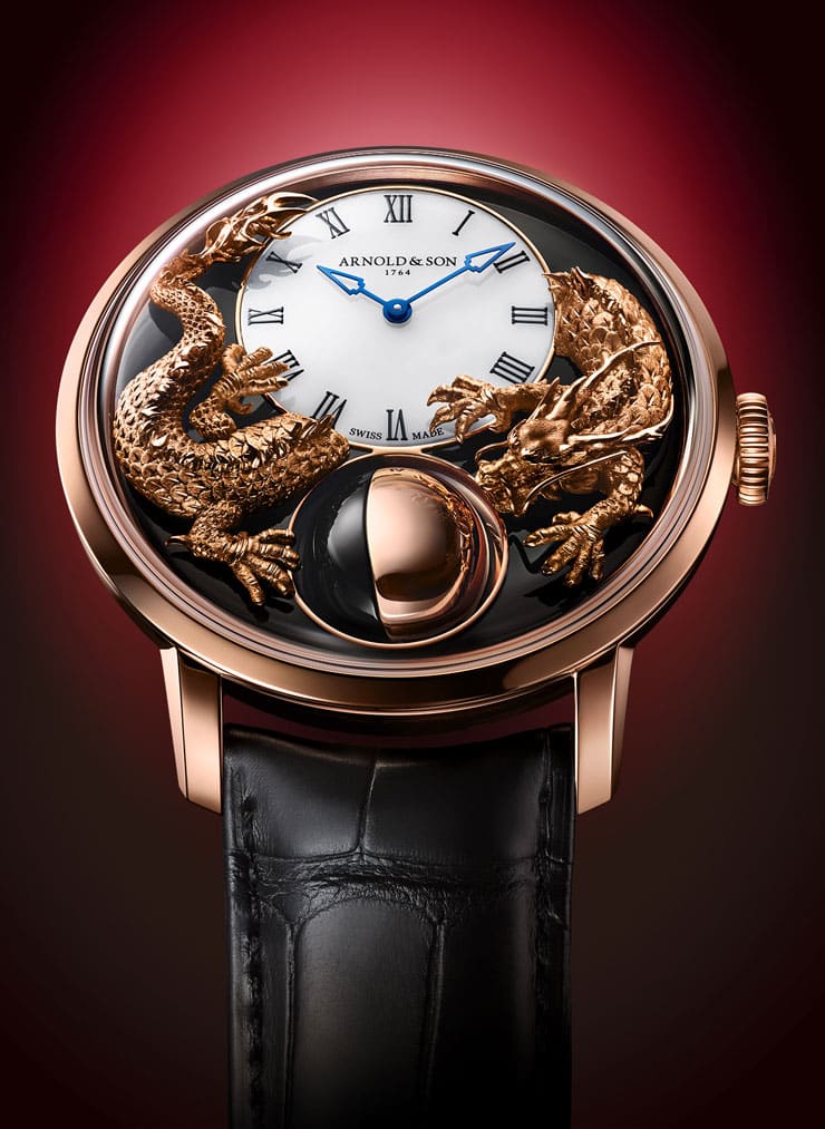 Arnold & Son Luna Magna Red Gold Year of the Dragon