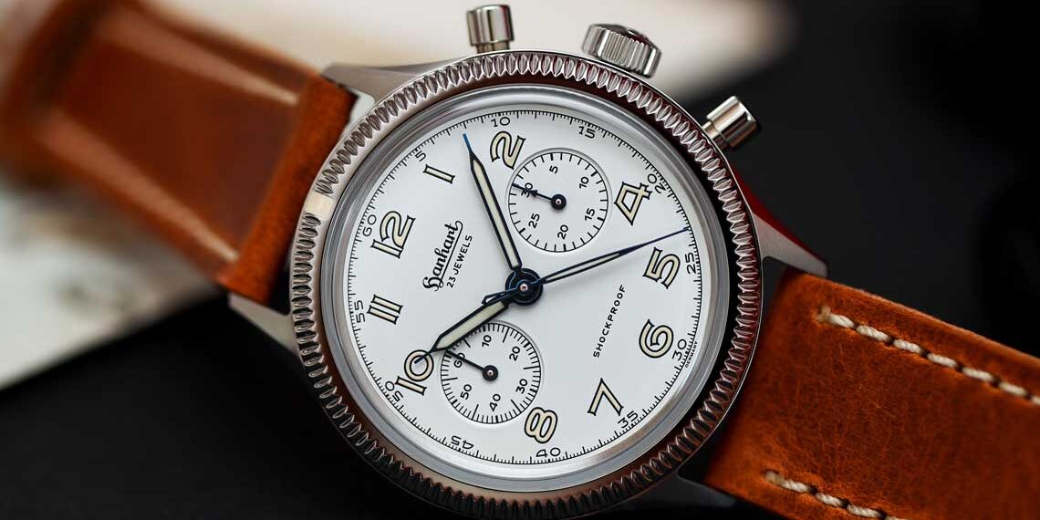 Die neue Hanhart 417 ES Moby Dick markiert die Rückkehr eines weiteren Sammlerstücks unter den Stopp-Armbanduhren der Deutschen Uhrenmarke.