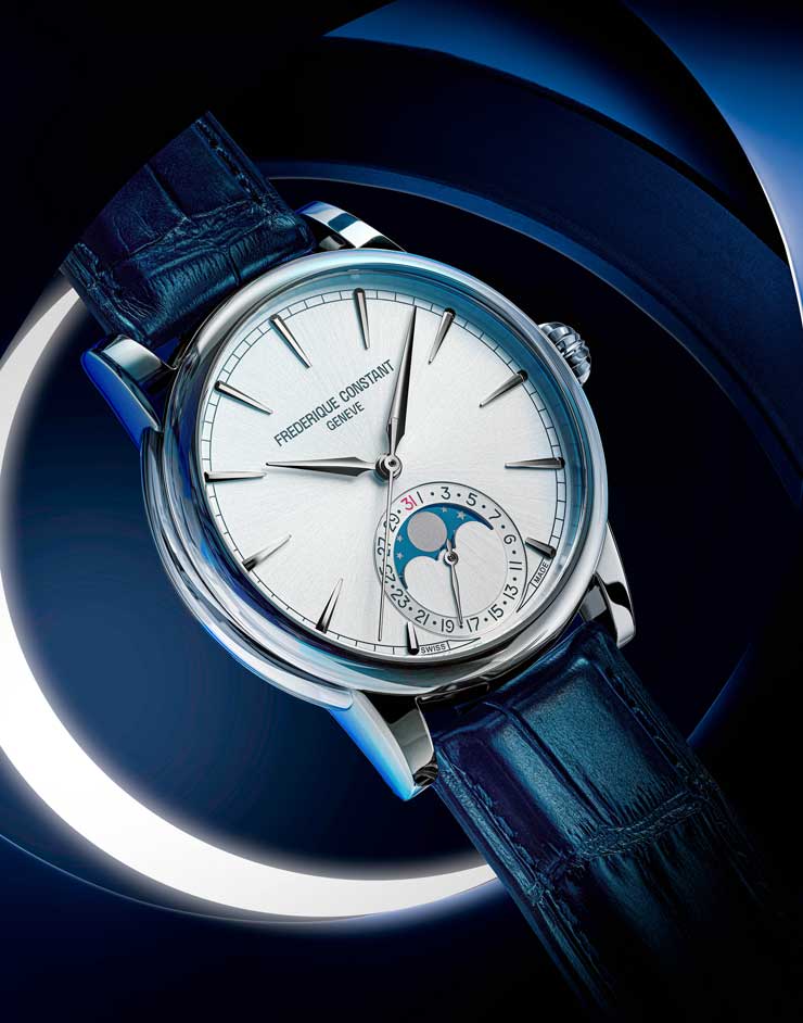 Classic Moonphase Date Manufacture t