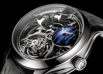 Endeavour Minute Repeater Cylindrical Tourbillon Skeleton Cosmic Rain